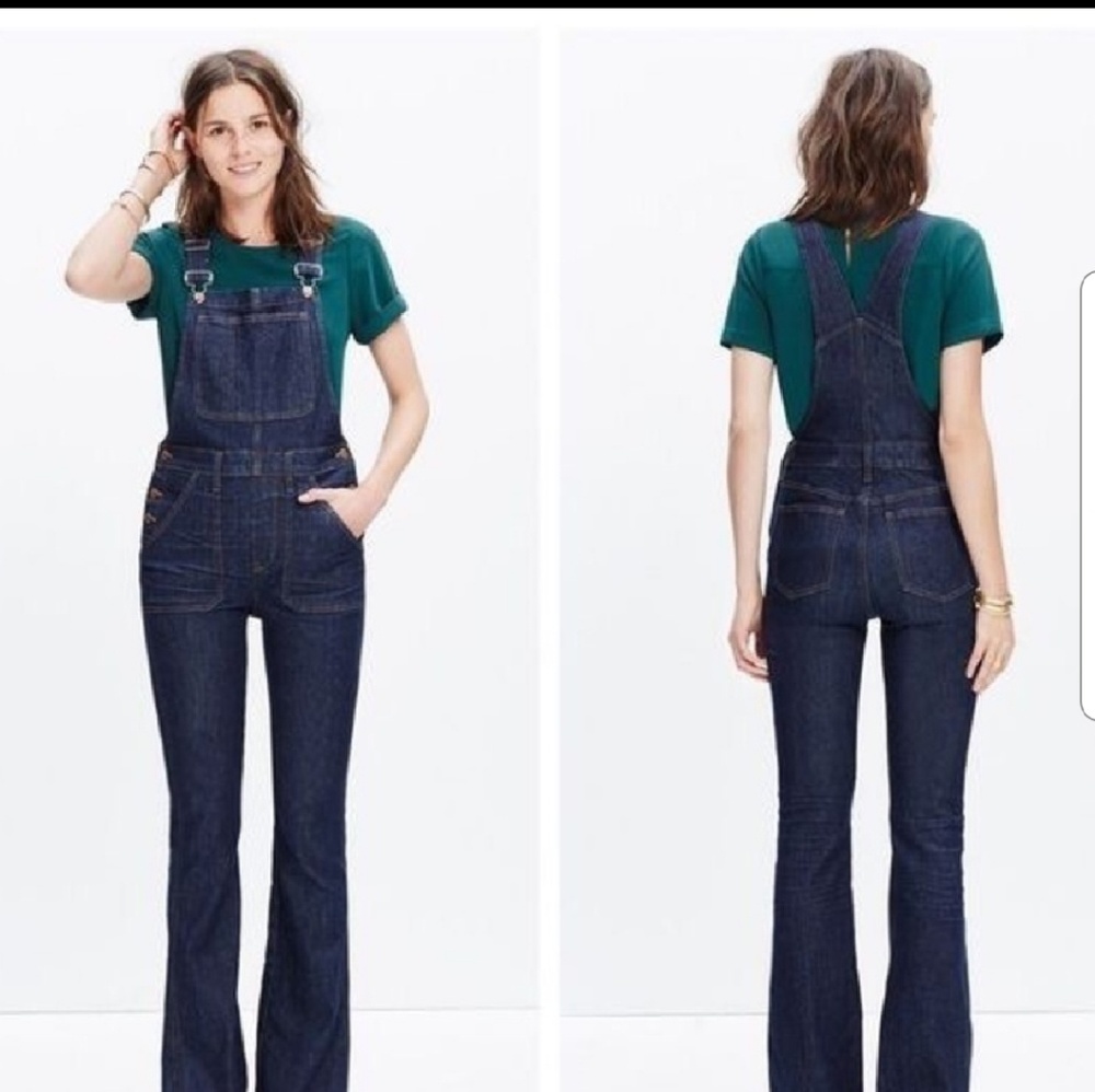 Madewell Flea Market Overalls